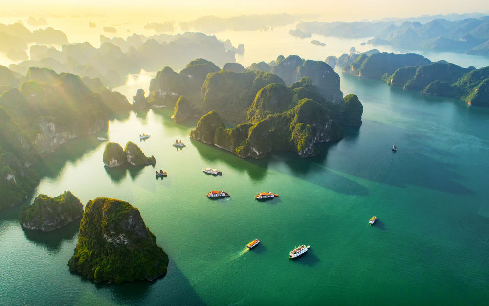 Halong Bay in Vietnam