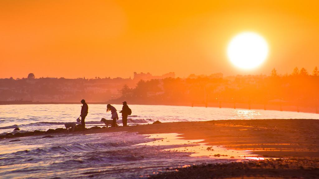 Sunset in Marbella