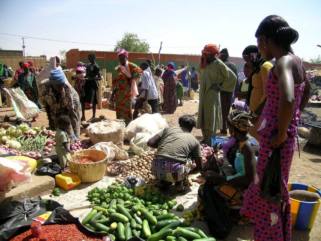 Market in Gorom Gorom