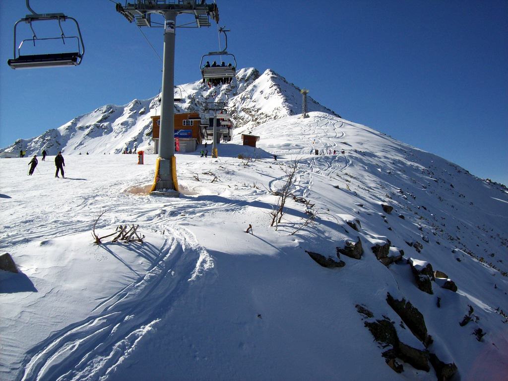 Skiing in Bansko