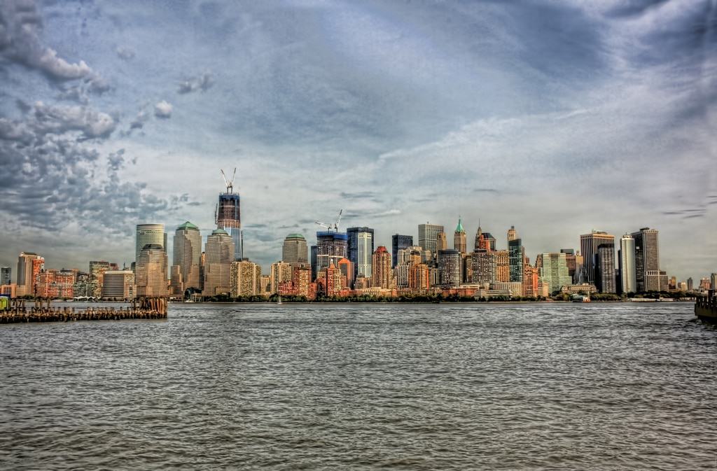 South Manhattan seen from Liberty State Park