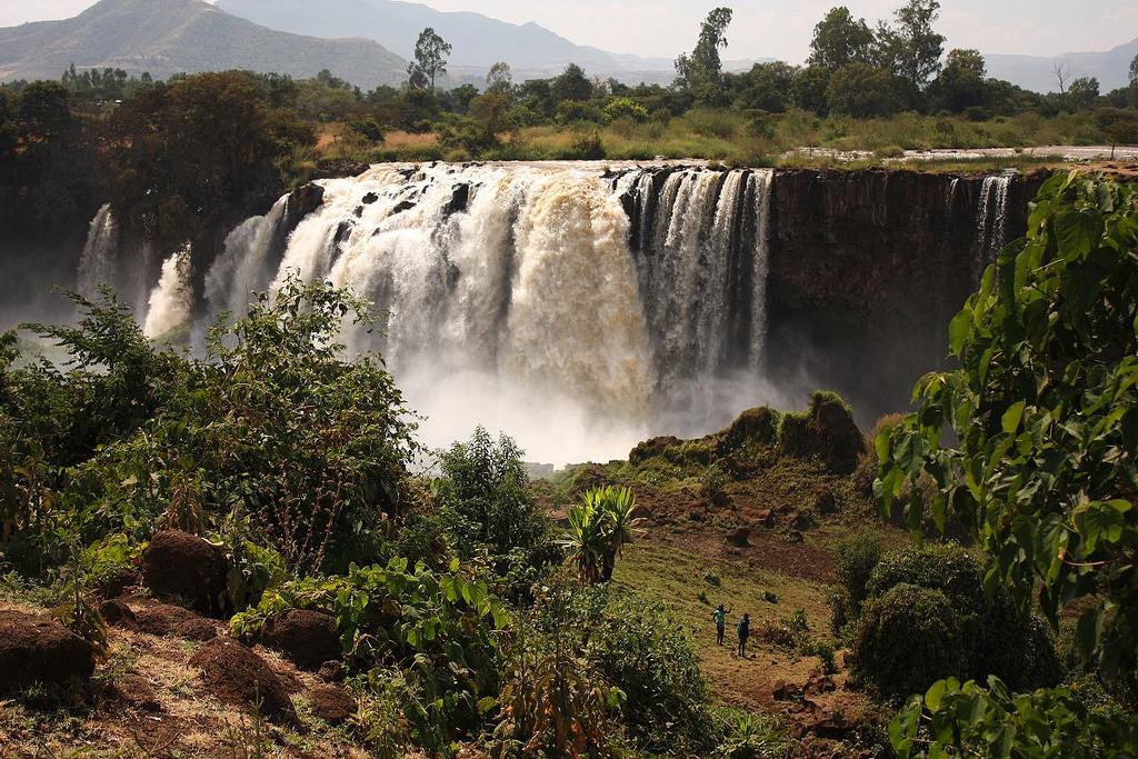 The Blue Nile Falls
