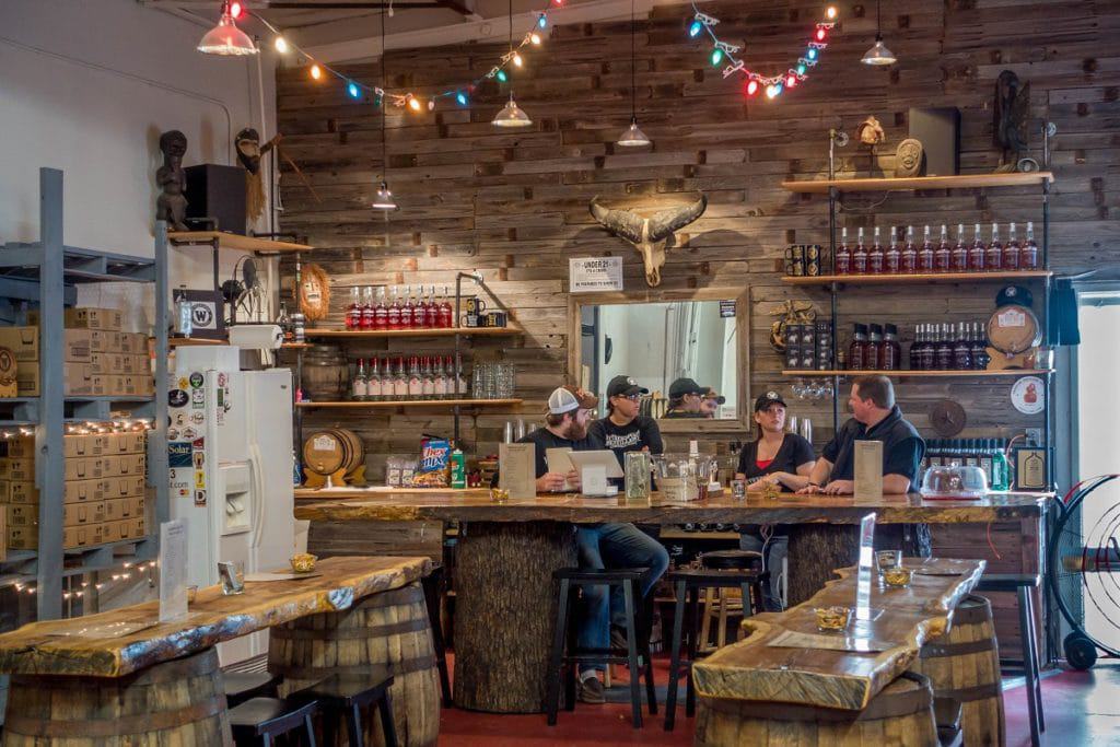 Bar at Witherspoon Distillery