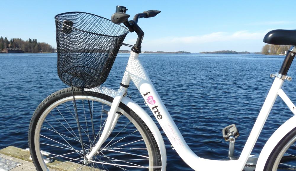 Biking in Tampere