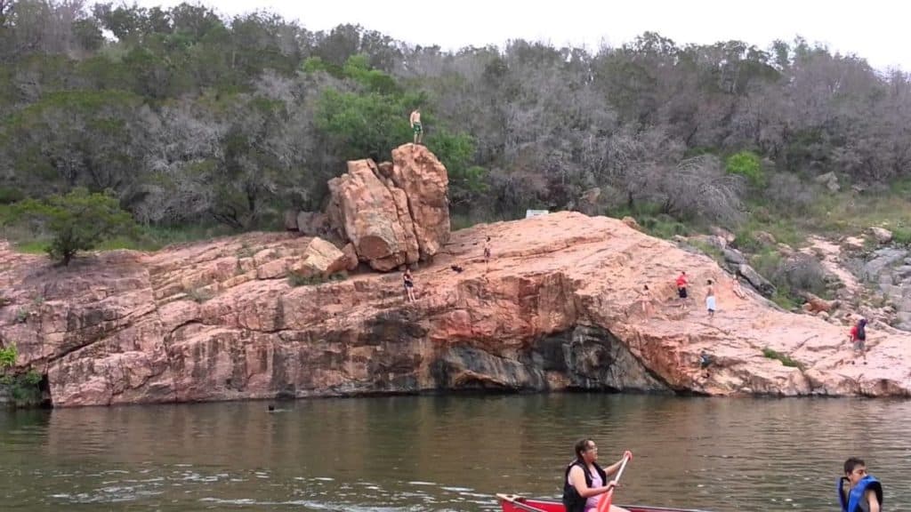Devil’s Waterhole, West of Burnet