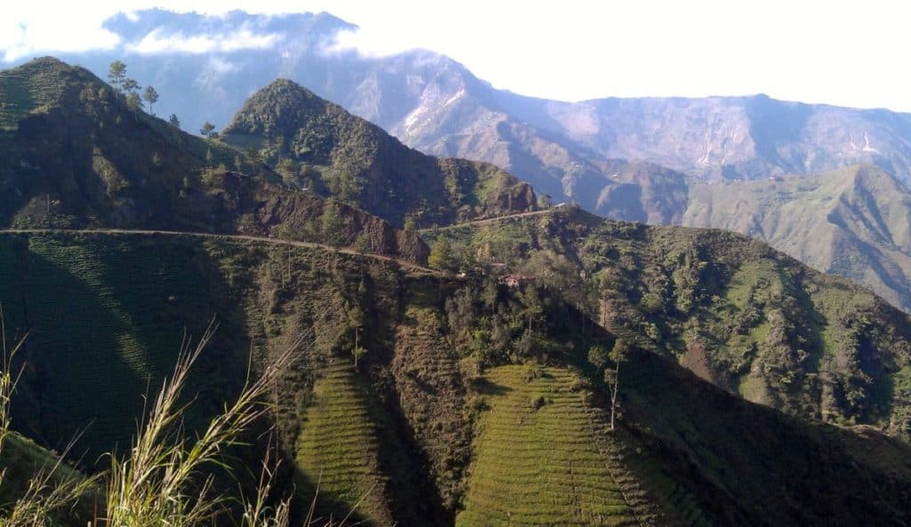 Hiking from Furcy to Jacmel