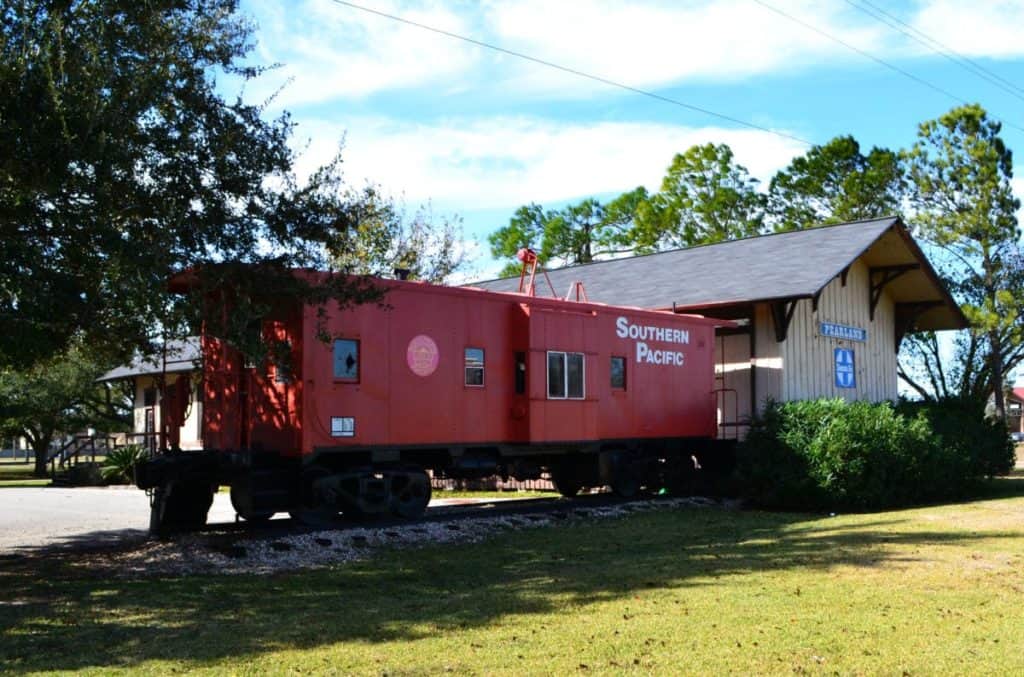 The Gulf, Colorado and Santa Fe Railroad Depot