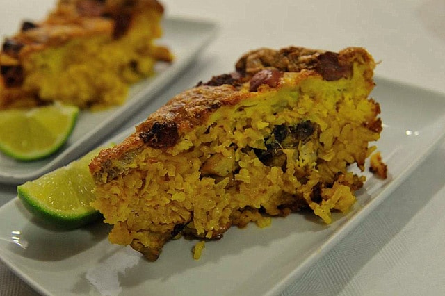 arroz con costra