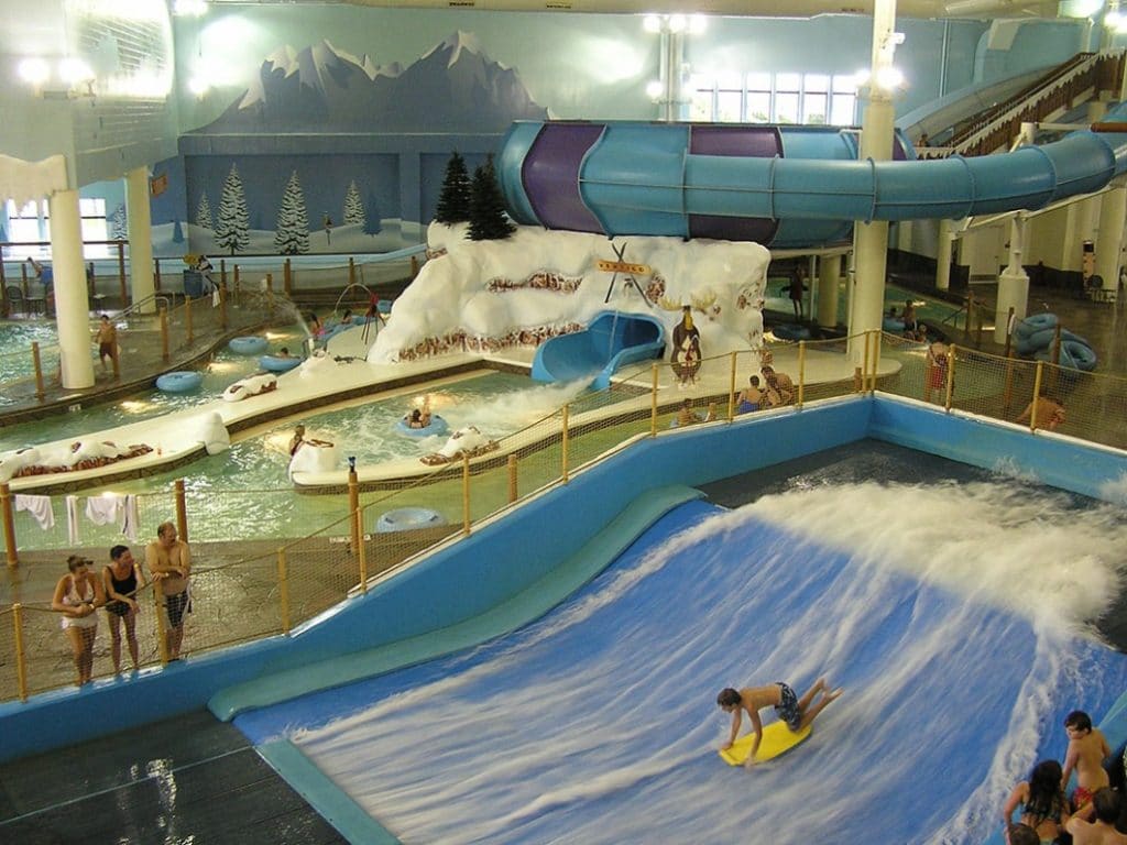 Avalanche Bay Indoor Waterpark, Boyne Falls