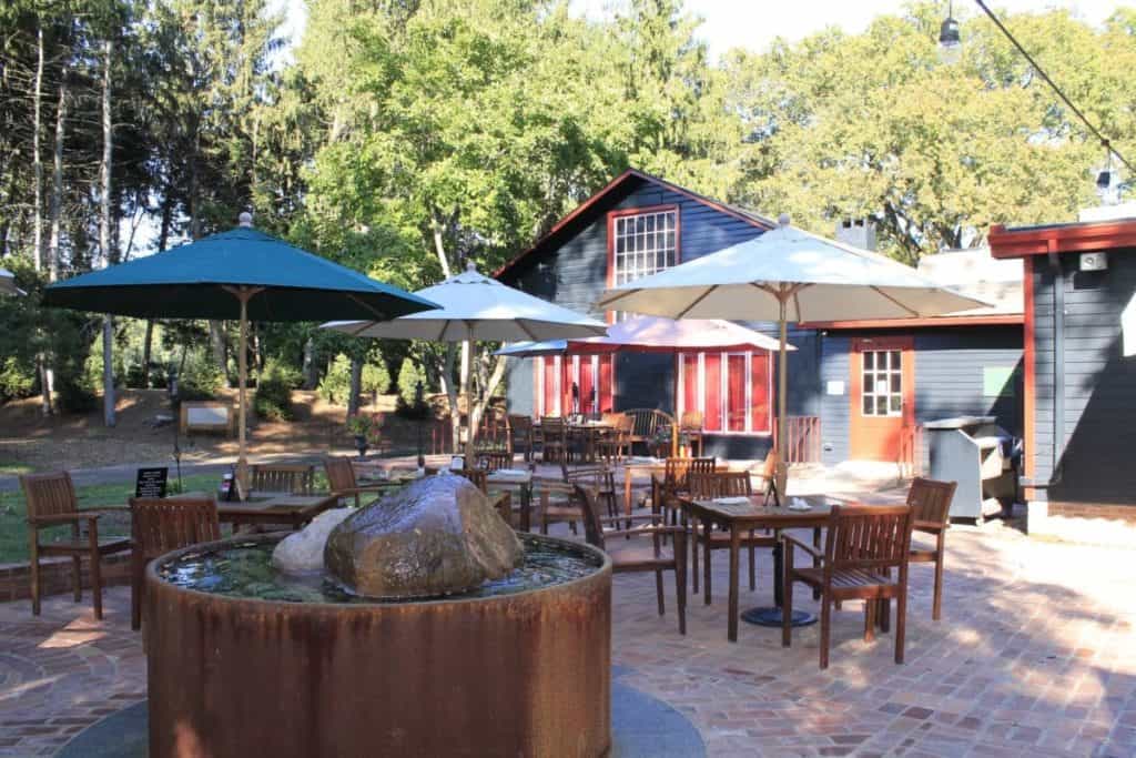 Red Geranium Restaurant Patio Area