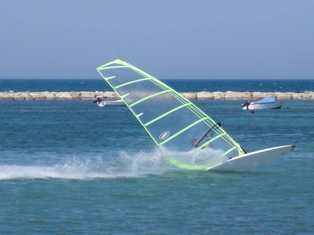 Wind Surfing in Denia