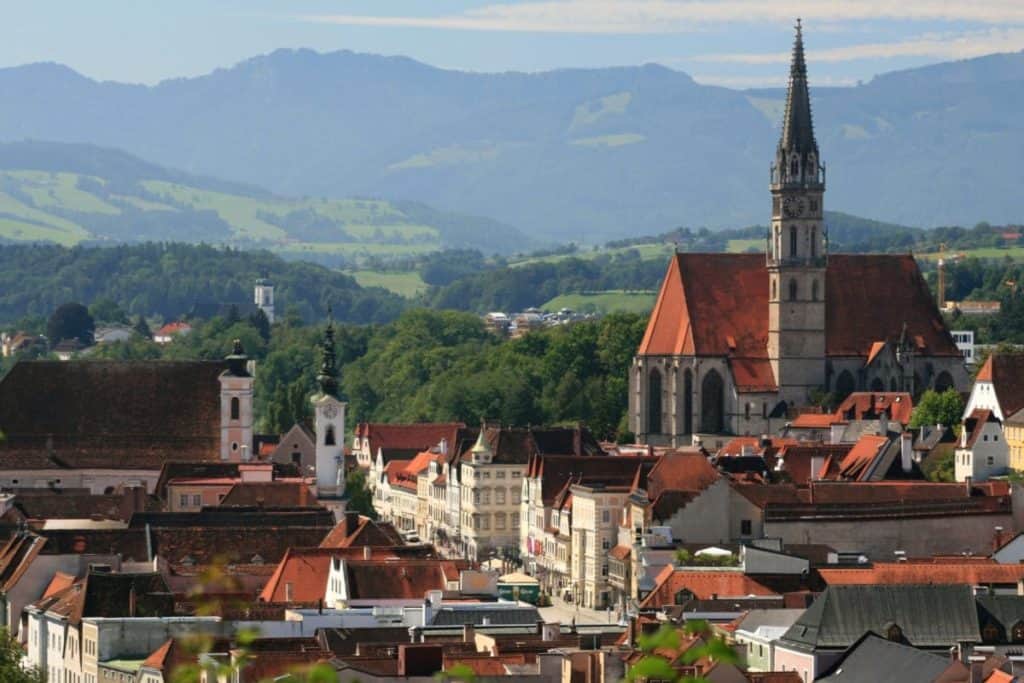 View over Old Town, Steyr
