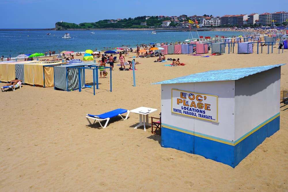 Grande Plage de Saint-Jean-de-Luz , Pyrénées-Atlantiques