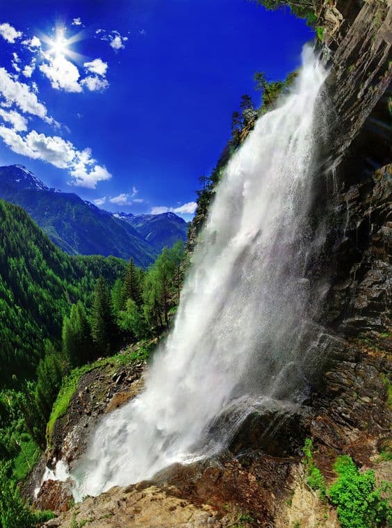 Stuibenfall Ötztal Valley