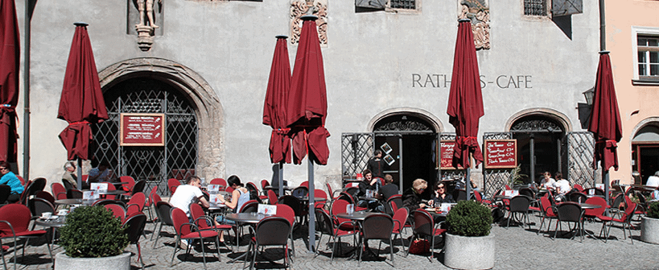 the Rathaus Cafe