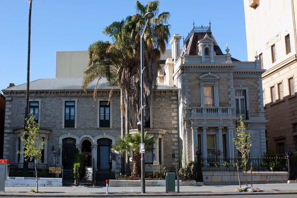 Waterhouse house, North Terrace