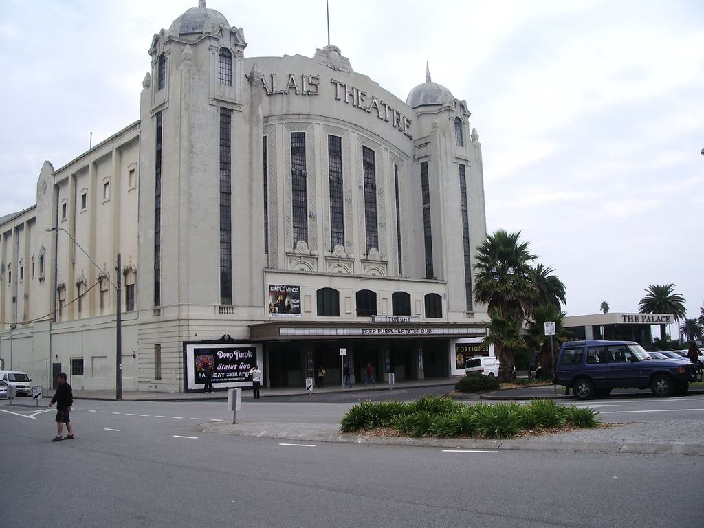 the Palais Theatre