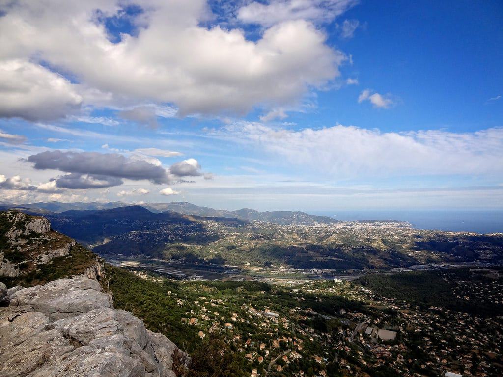 view from Baou de Saint-Jeannet