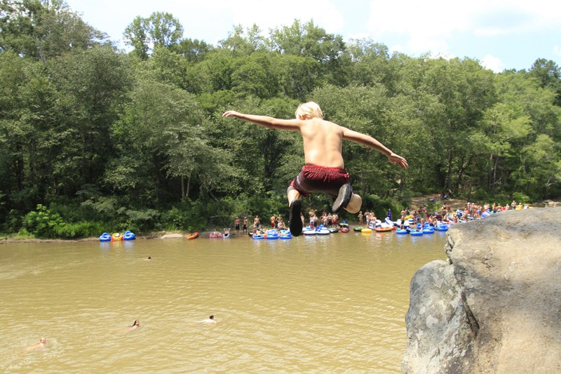 Chattahoochee Diving Rock