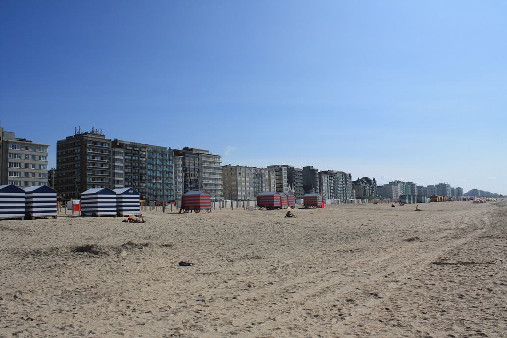 De Panne beach