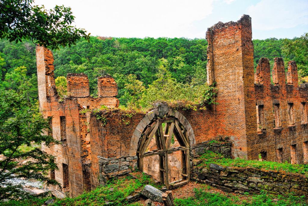 New Manchester Mill Ruins