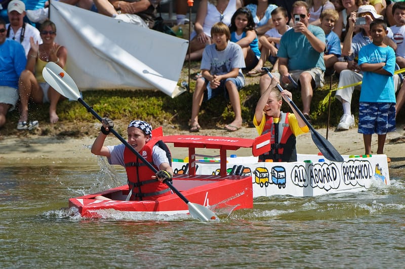 Cardboard Boat Regatta