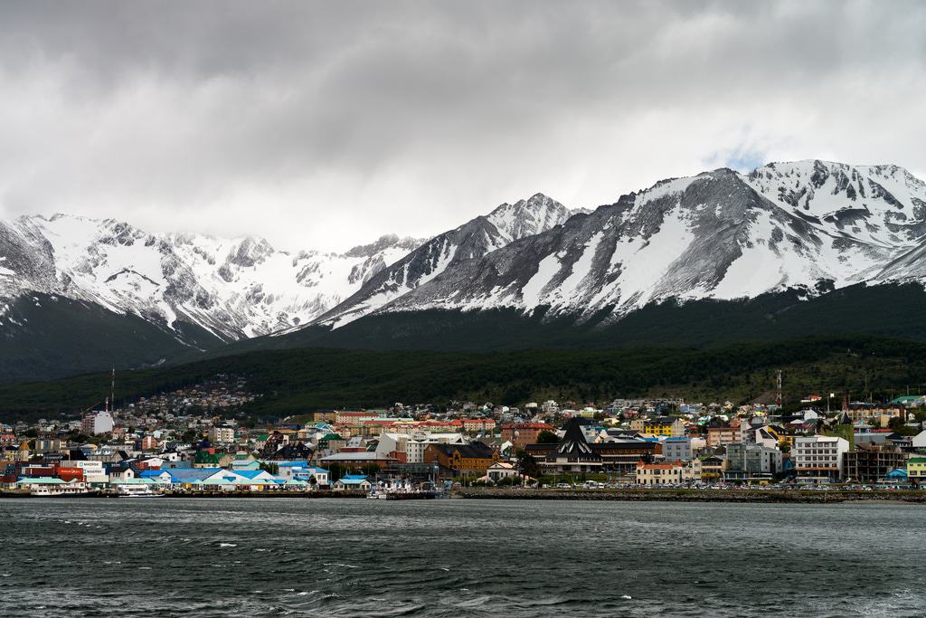 Ushuaia from Beagle Channel