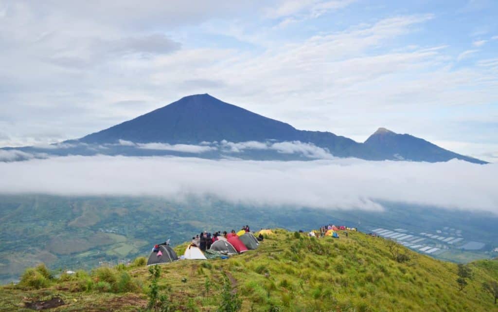 Seeing Rinjani Mountain From Pergasingan Hill