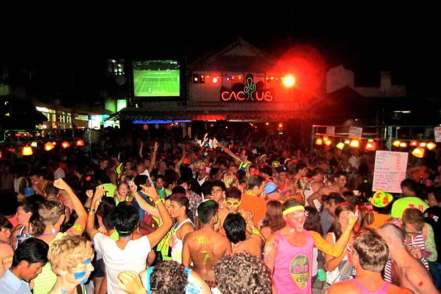 Gili Trawangan, Nightlife