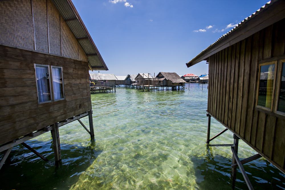 House Of Bajo Tribe In Wakatobi, Sulawesi