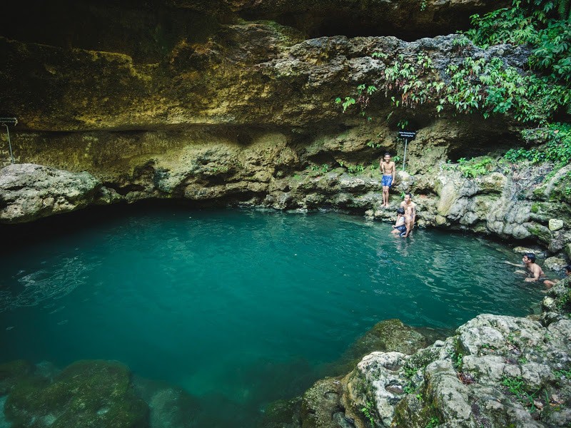 Natural Pool In Tembeling Forest