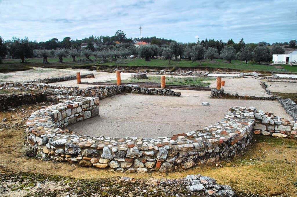 Roman Ruins Of Villa Cardillio