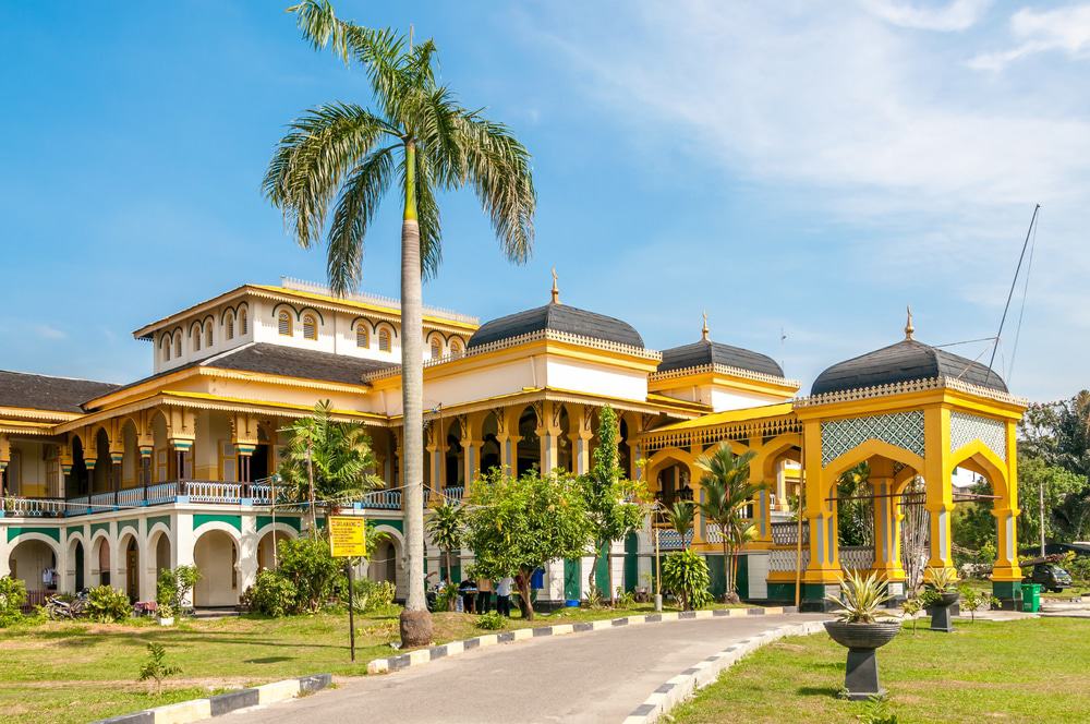 Sultan's Palace Maimoon In Medan