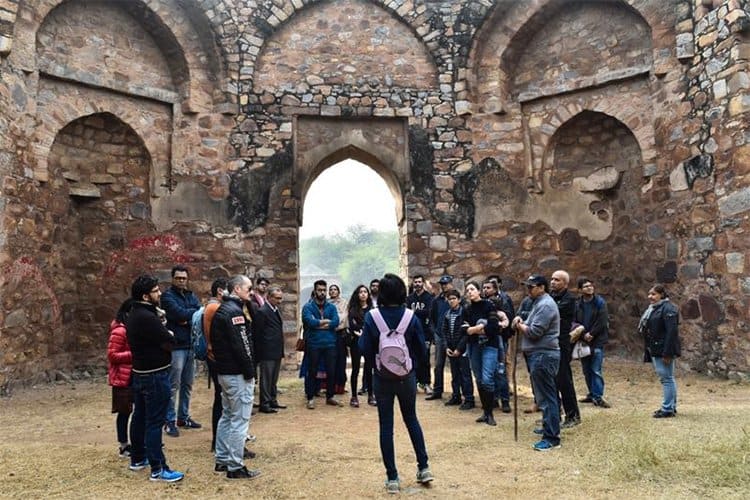 Heritage walk Delhi