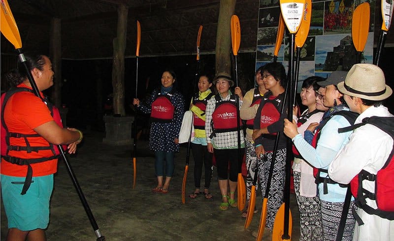 Night Kayaking