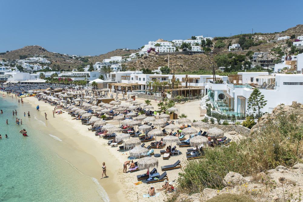 Psarou Beach