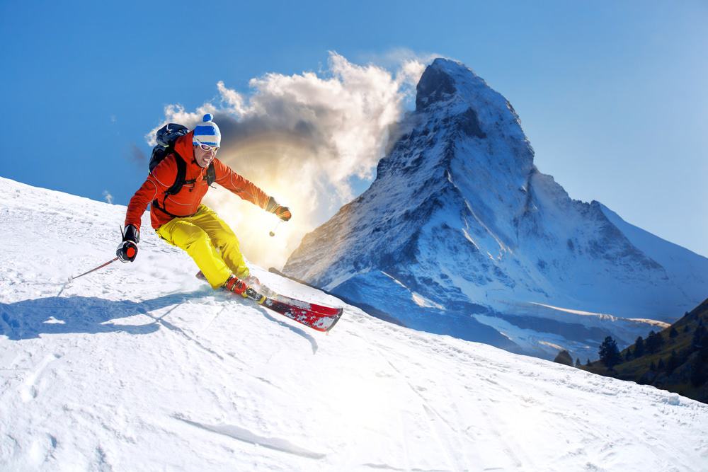 Skiing