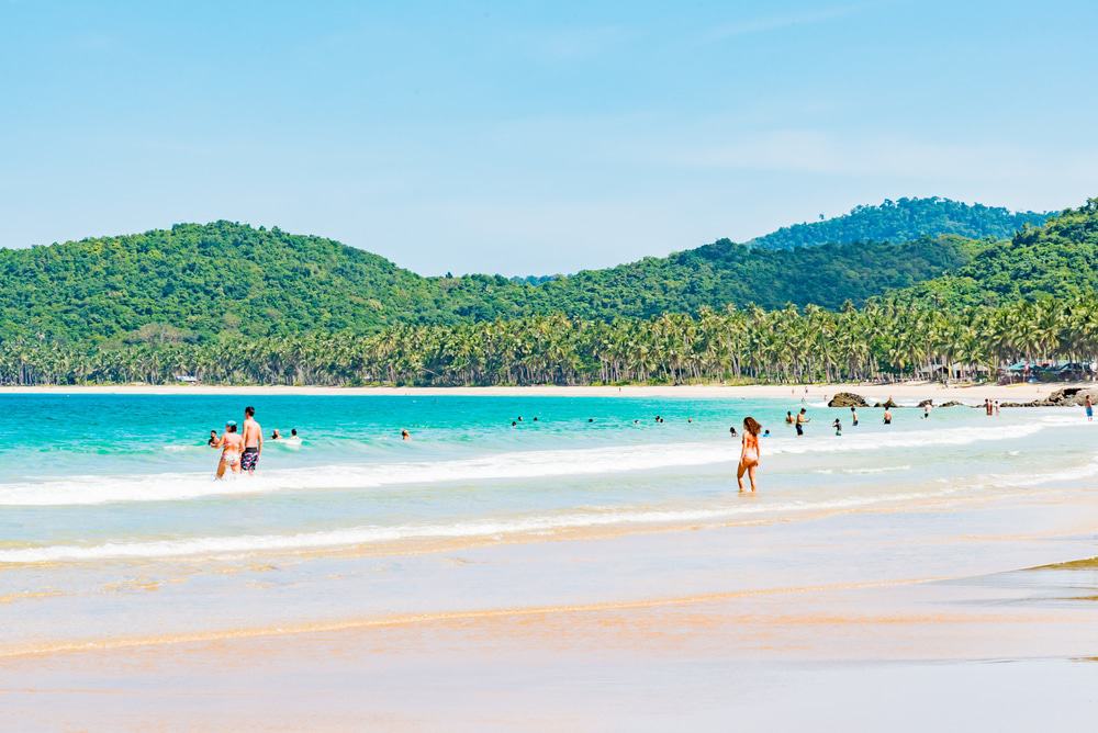 Nacpan Beach And Calitang Beach