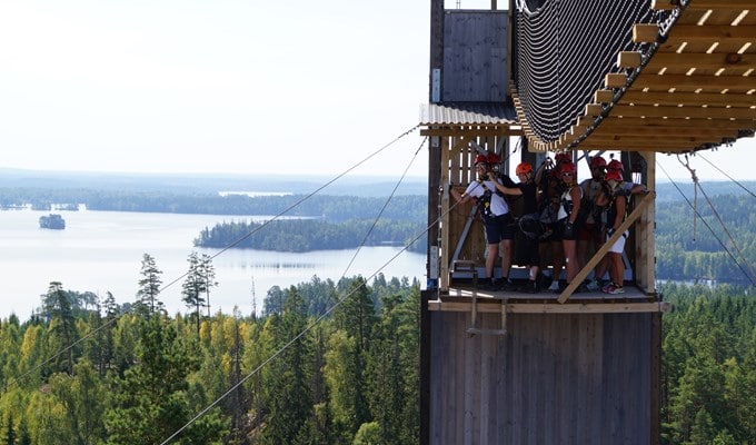 Little Rock Lake Zipline