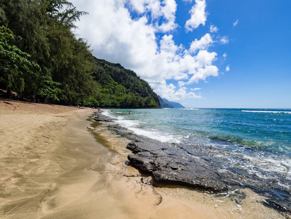 Kauapea Beach, Kauai