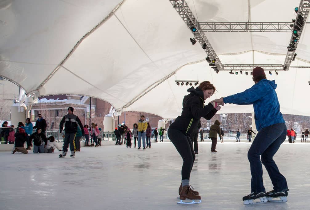 Five Rivers MetroParks RiverScape Ice Rink