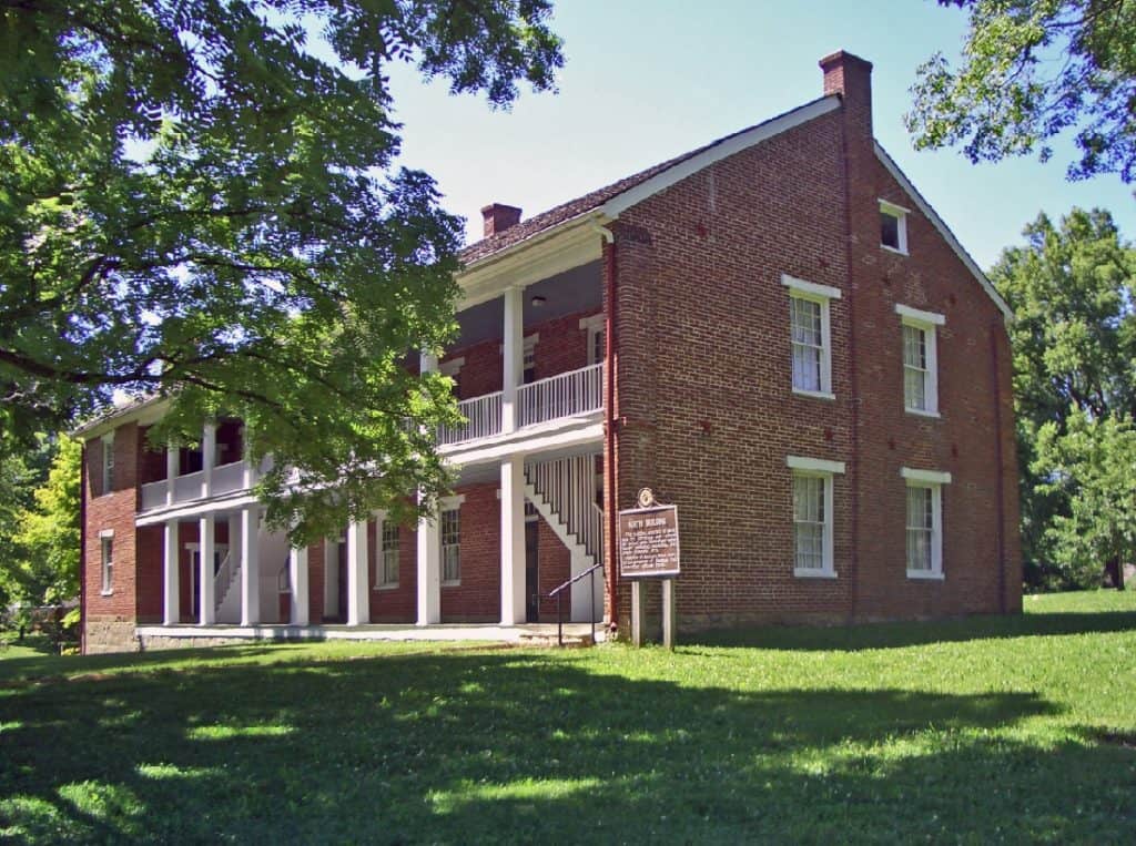 Shawnee Methodist Mission, North Building, National Historic Landmark, Fairway, Kansas