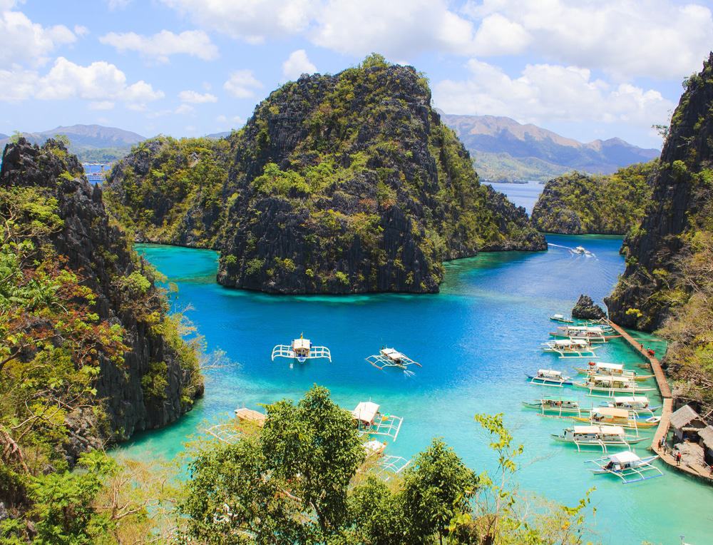 Coron Bay, the Philippines