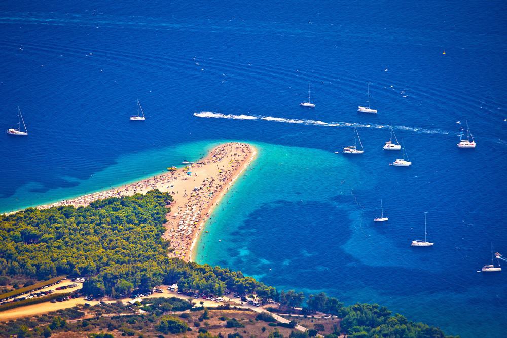 Zlatni Rat Beach, Croatia