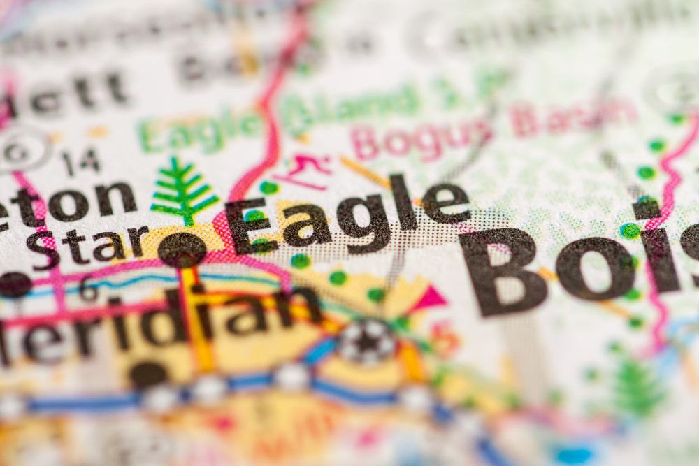 Eagle, Idaho, Map