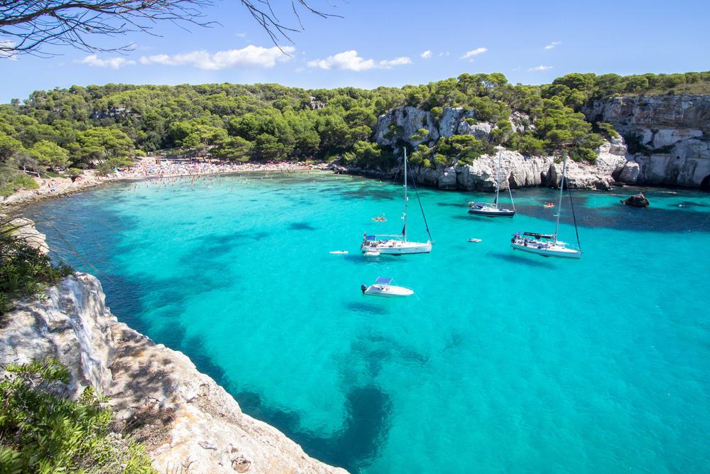 Cala Macarella Beach, Spain