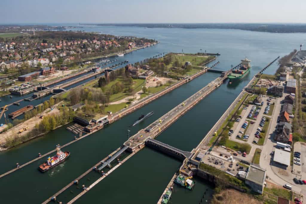 Schleusenanlage Kiel-Holtenau