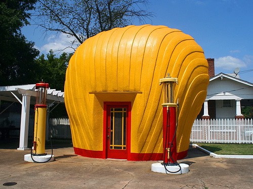 The Last Shell Oil Clamshell Station, Winston- Salem
