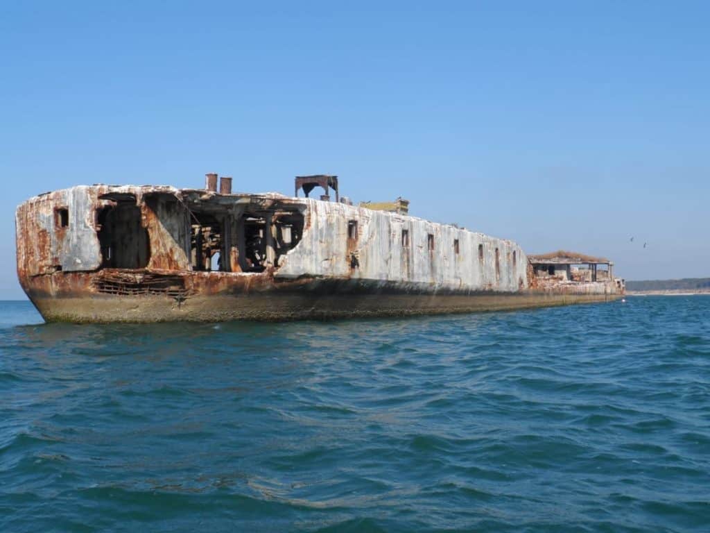 Kiptopeke's Concrete Fleet, Cape Charles