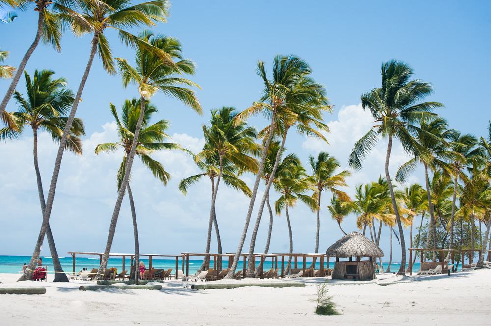 Juanillo beach in Dominican republic
